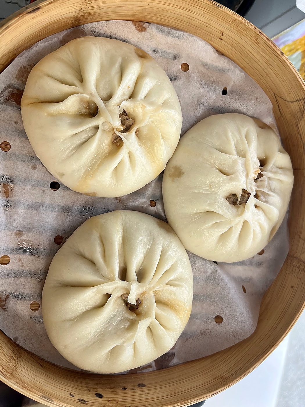 Fluffy Handmade Steamed Baozi